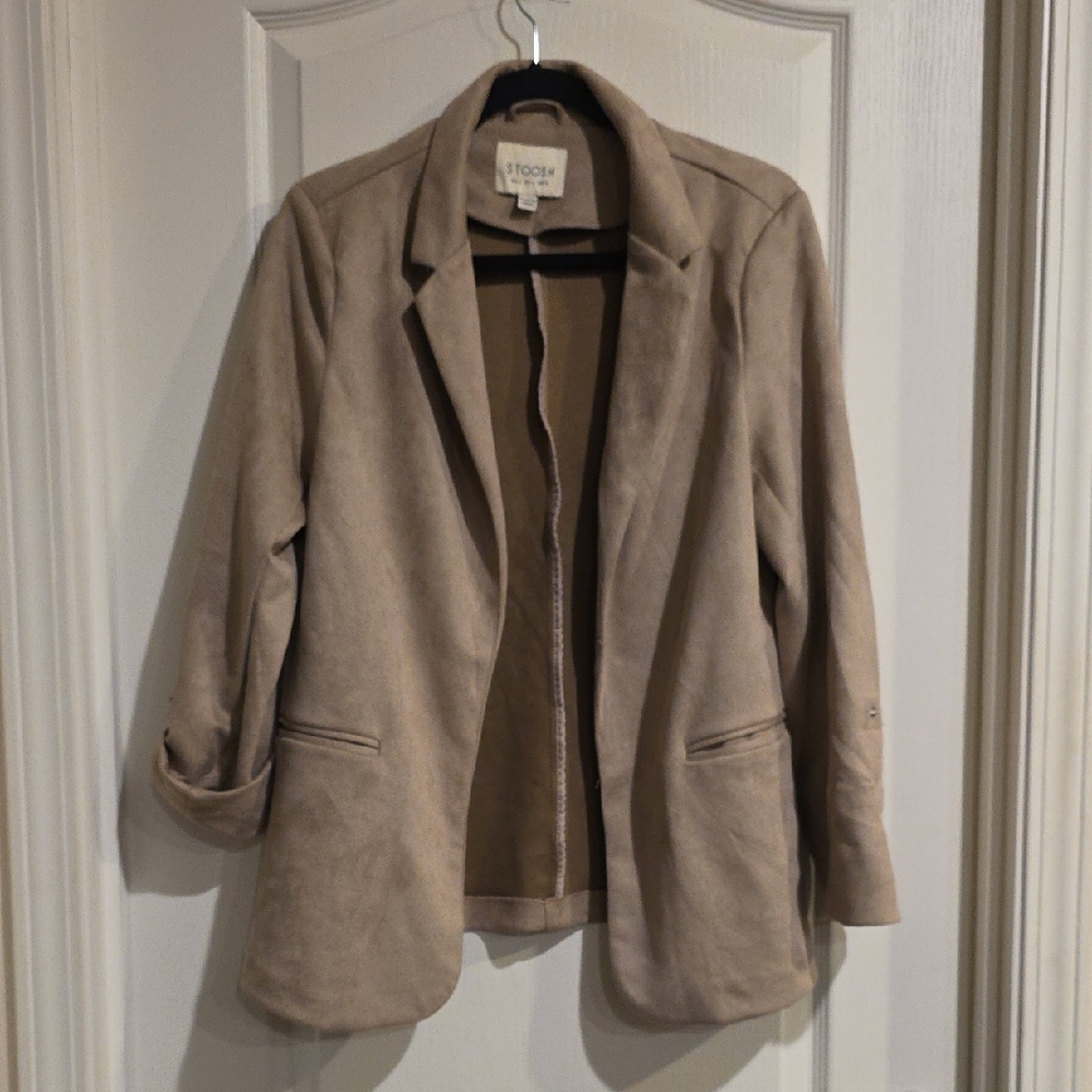 Stoosh Women's Classic Beige Blazer
